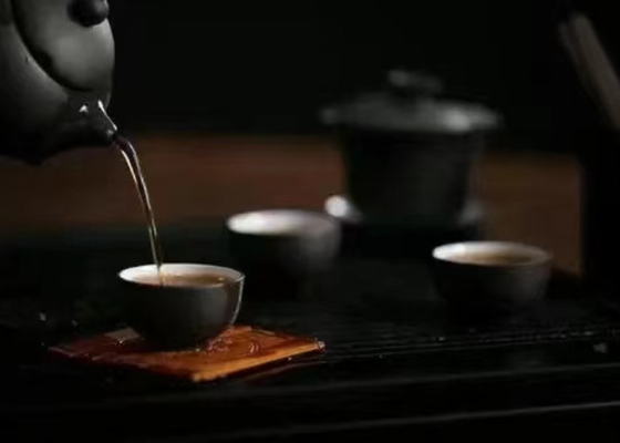 Té Oolong caliente o frío con aroma floral para sugerencias de servir